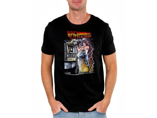 Férfi póló, Amikor Jack Burton visszamegy az időben