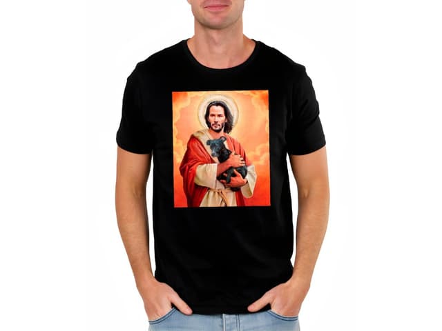 Férfi póló, amikor John Wick istenné válik