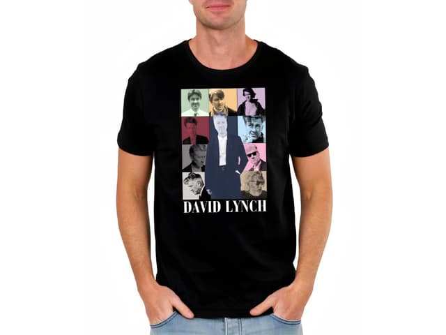 Férfi póló A legendás David Lynch élete minden szakaszában