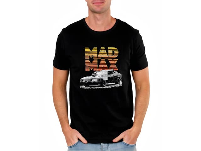 Férfi póló Mad Max stílusban - utak, kosz és féktelen sebesség