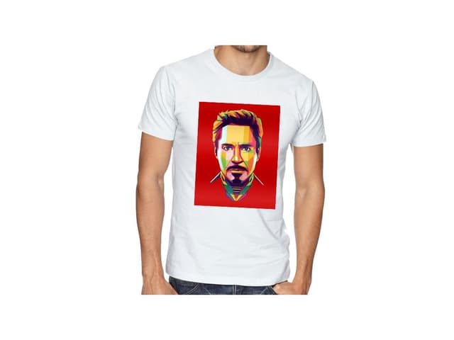 Férfi póló RDJ - Vasember
