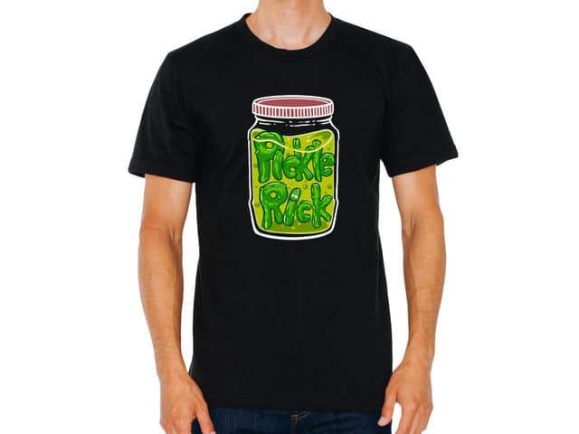 Férfi Rick és Morty póló - Én vagyok Pickle Rick!