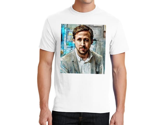 Férfi Ryan Gosling karakteres póló