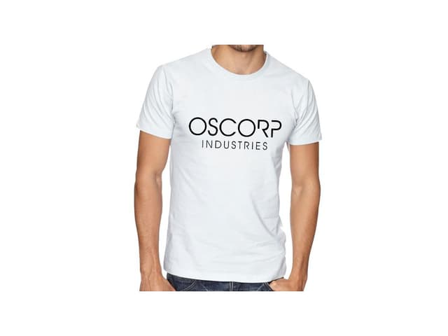 Férfi Pókember Oscorp póló
