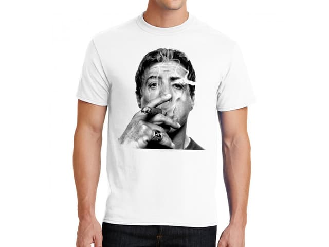 Férfi póló Sylvester Stallone cigaretta