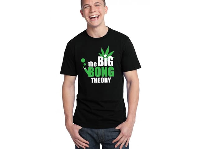 A Big Bong Theory férfi póló