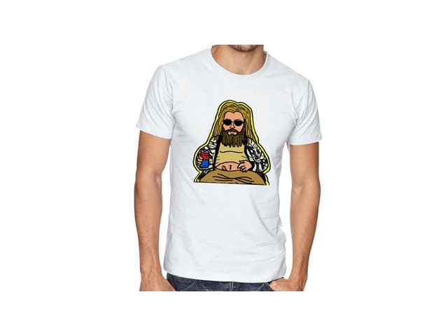 Férfi póló Kövér Thor