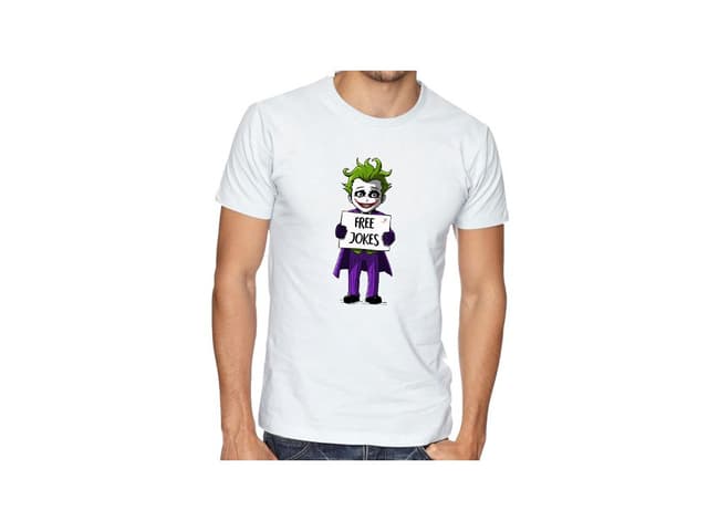 Férfi Joker póló - Ingyen viccek