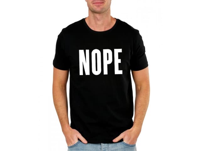 Férfi póló NOPE - Csak NEM