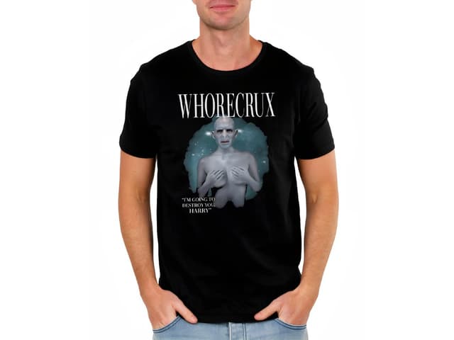 Férfi póló Voldemort - tiltott humorvarázslat