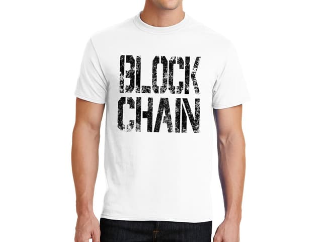 Férfi póló Block lánc