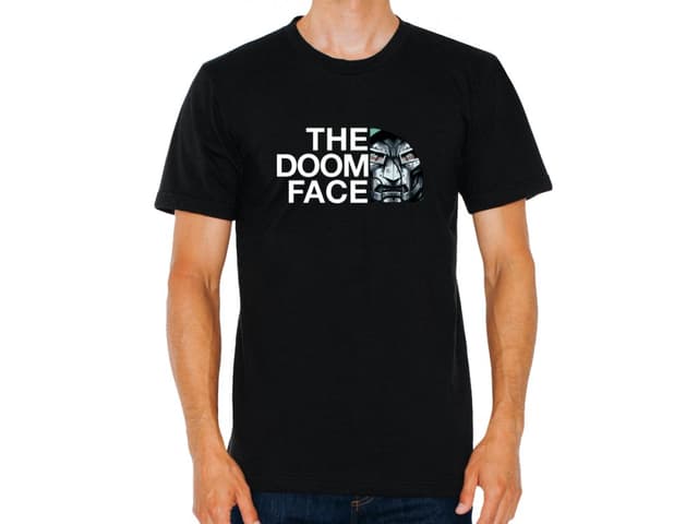 Férfi póló DOOM Parody The North Face