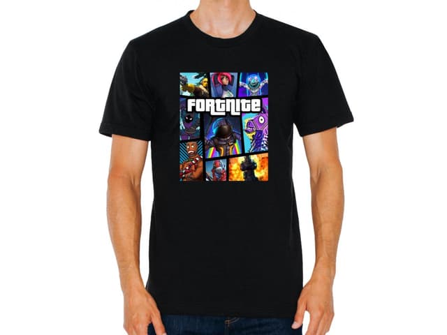 Férfi Fortnite póló