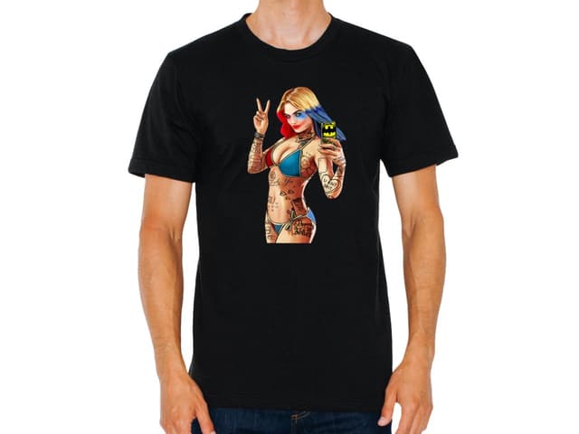 Férfi póló GTA - Harley Quinn