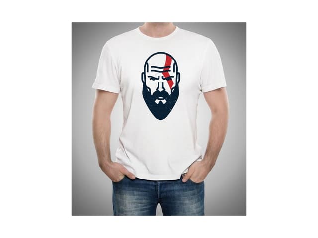 Férfi póló God of War GOW Kratos