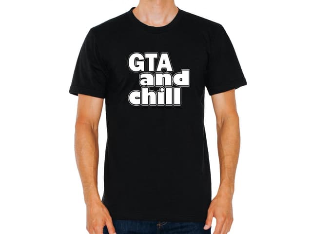 Férfi póló GTA és béke