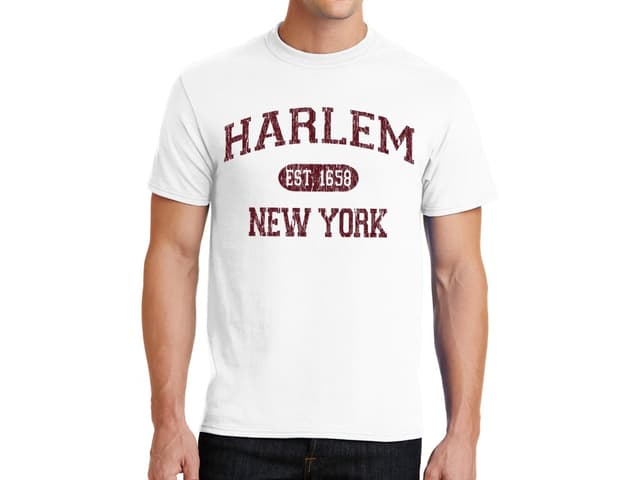 Férfi póló Harlem New York