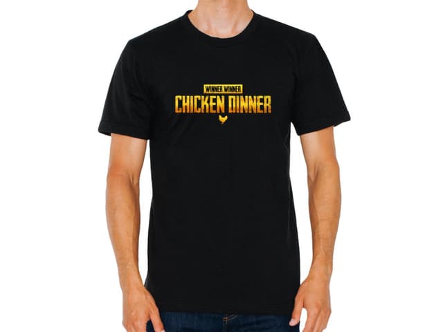 Férfi póló Csirke Vacsora PubG