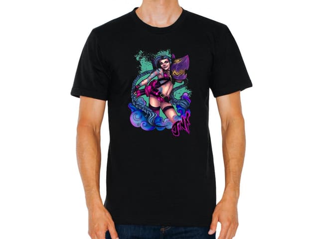 Férfi Jinx League of Legends póló