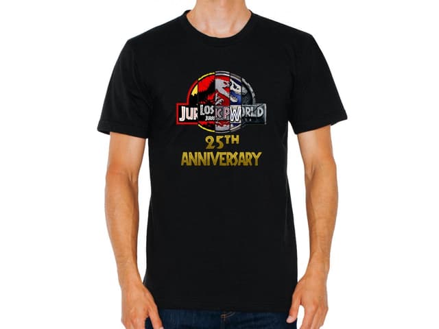 Férfi póló Jurassic Park - 25. évforduló