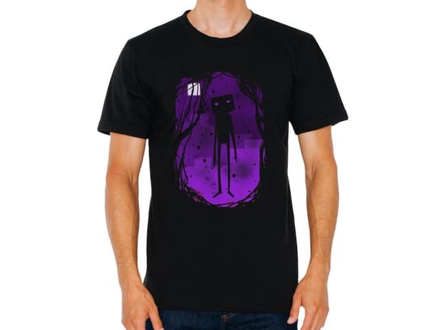 Minecraft Enderman férfi póló