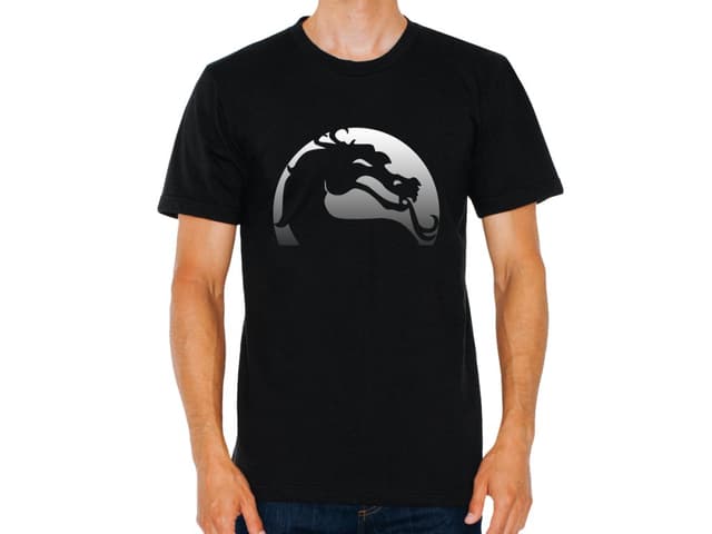 Férfi Mortal Kombat sárkányos póló