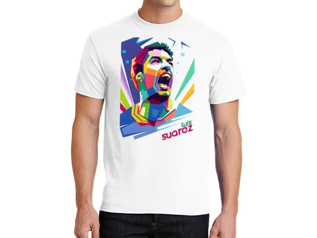 Luis Suárez férfi póló - Goal Explosion