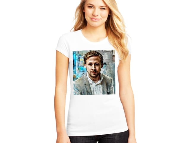 Női Ryan Gosling karakteres póló