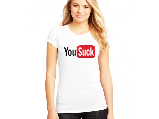 Női póló Youtube paródia