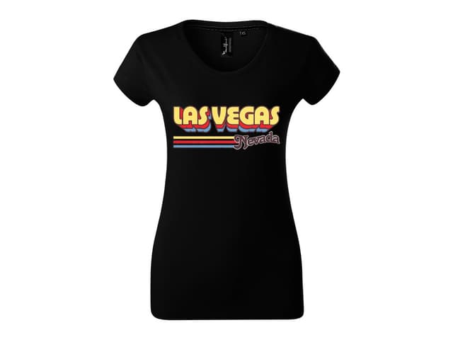 Női póló Las Vegas Nevada felirattal