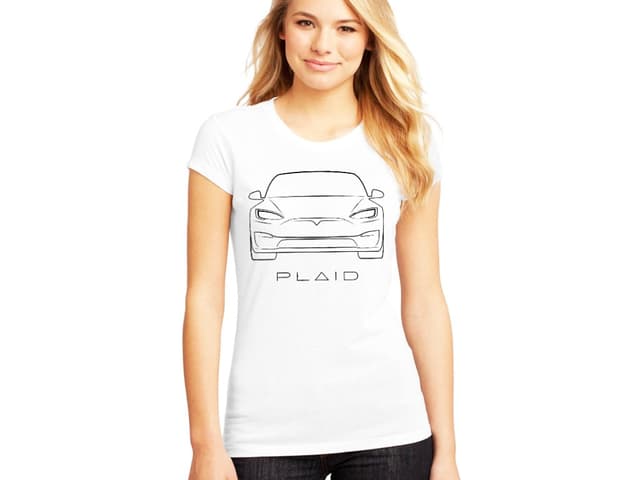 Női póló Model S Plaid