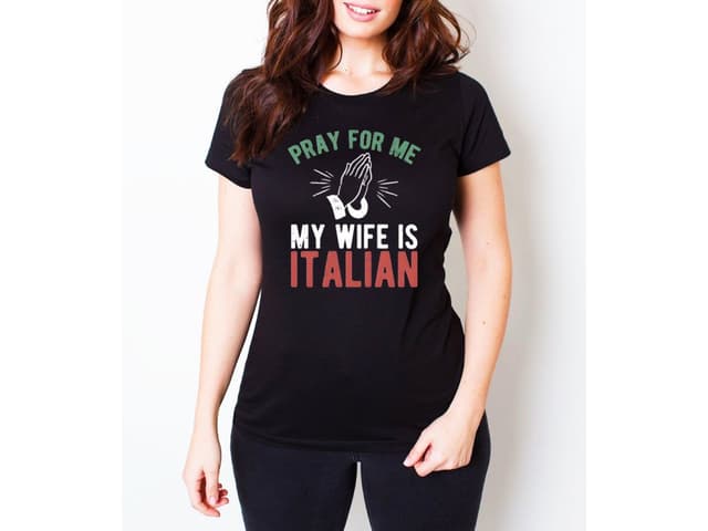 Női póló Crazy Italian Love Live