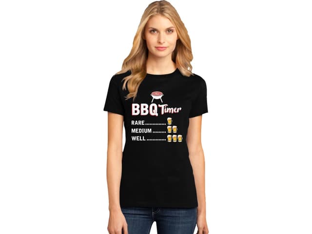 BBQ Visszaszámlálás Női Póló
