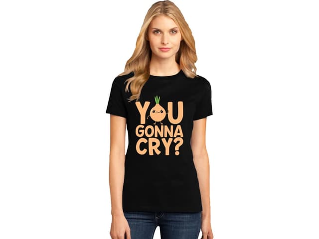 Női póló You'll Cry Onions