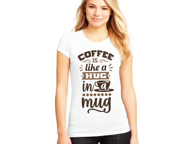 Női póló Kafe Hul