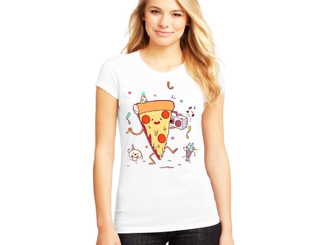 Női pizzaparti póló