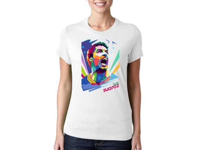 Luis Suárez női póló - Goal Explosion