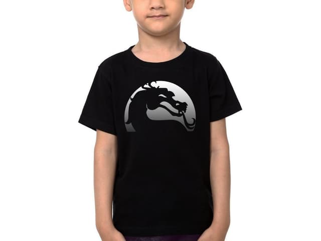 Gyerek Mortal Kombat sárkányos póló
