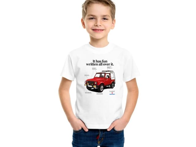 Suzuki Samurai gyerek póló – Kis Terepjáró Király
