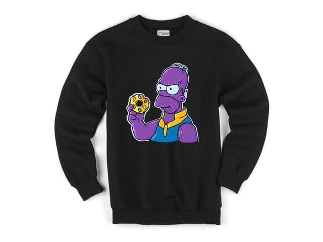 Homer Simpson - Bosszúállók Fánk Gyerek Pulóver