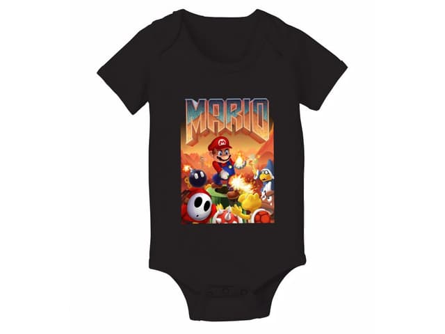 Mario doom paródia gyerek bodyk