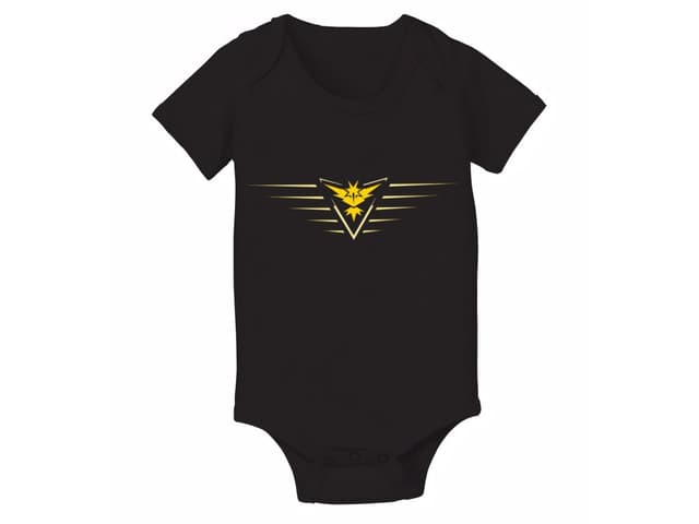 Team Instinct Pokemon Go gyerek bodyk
