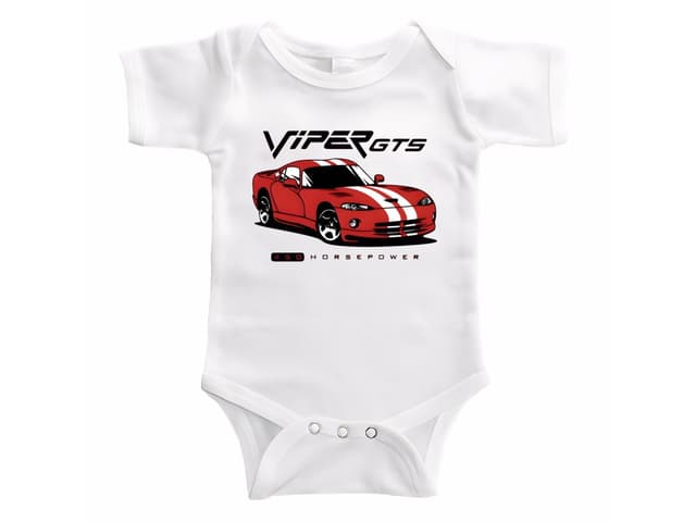 Gyerekülések Red Dodge Viper GTS