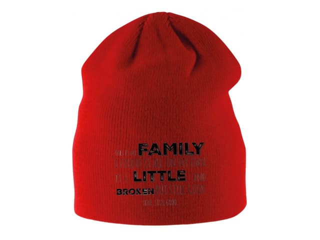 Gyerek téli sapka Little Broken Family Big Heart