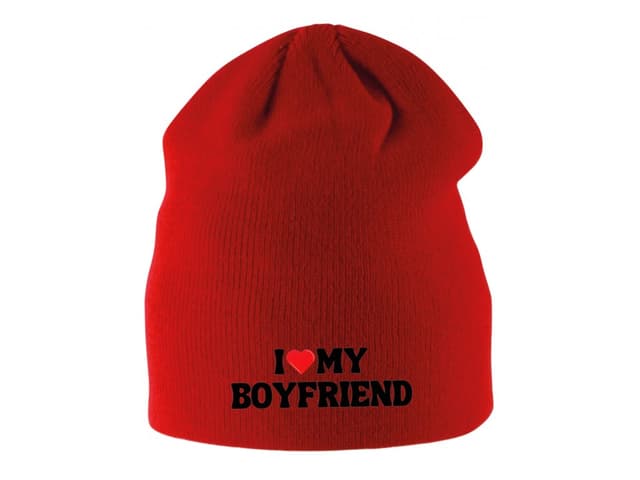 Gyerek téli sapka "I Love My Boy"