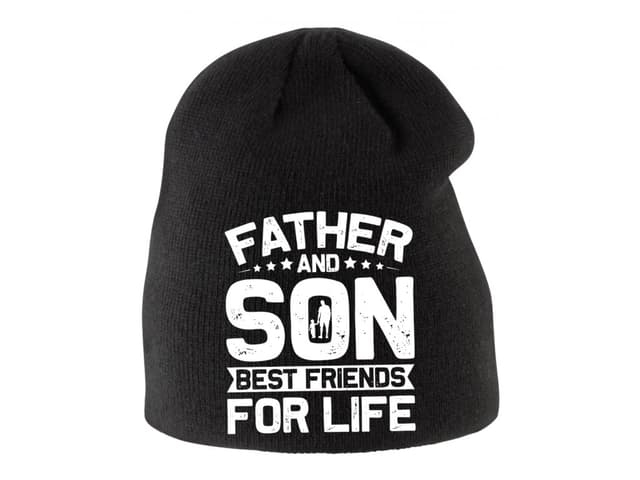 Gyerek téli sapka Dad Son Legendary Duo