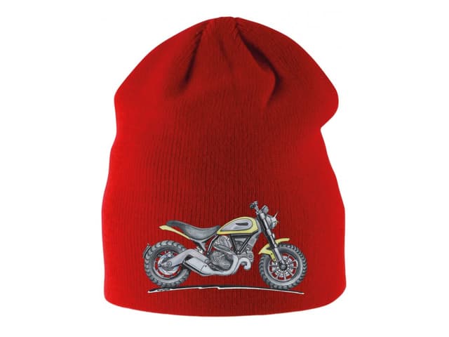 Gyerek téli sapka Ducati motorkerékpárhoz