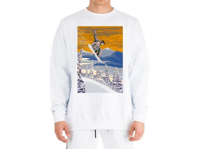 Snowboardos pulóver