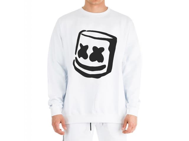 Marshmello mosolygós pulóver