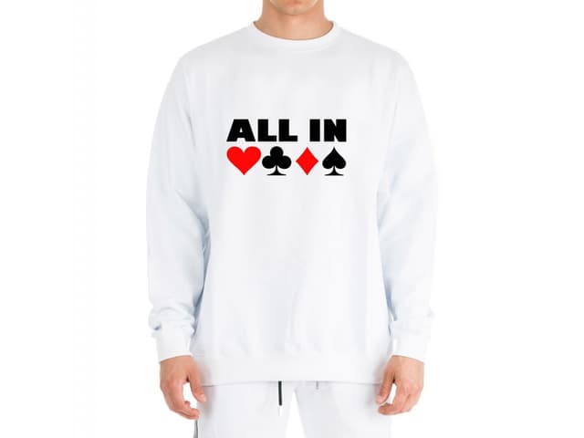 ALL IN Póker pulóver